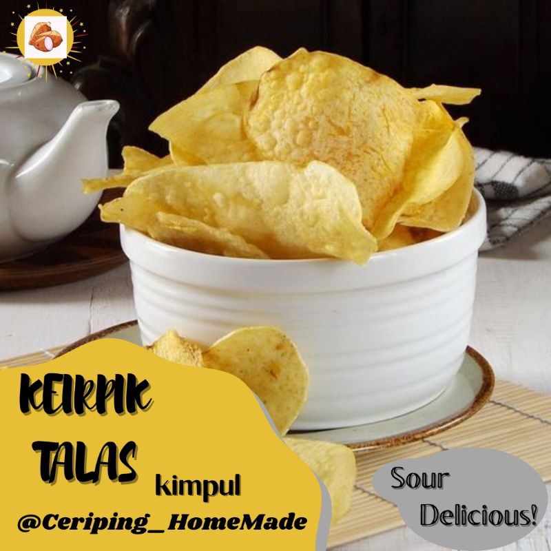 

Keripik Talas/ kimpul Produk Rumahan MURAH MERIAH
