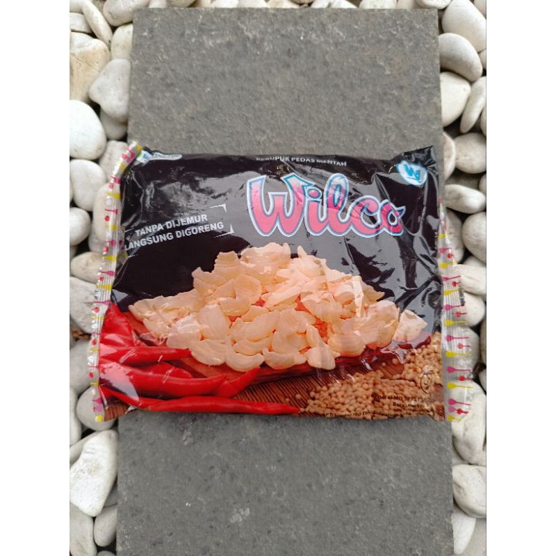 

Wilco kerupuk pedas mentah 350gram