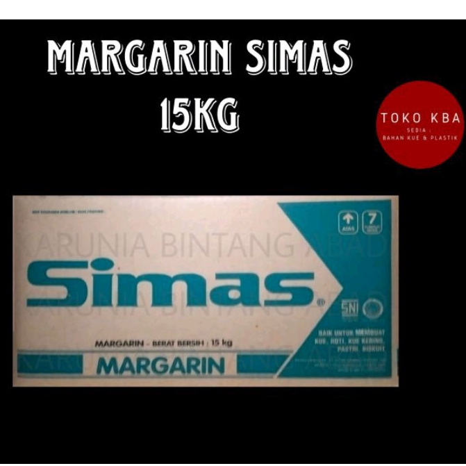 

Margarin Mentega Kue Simas 15 KG