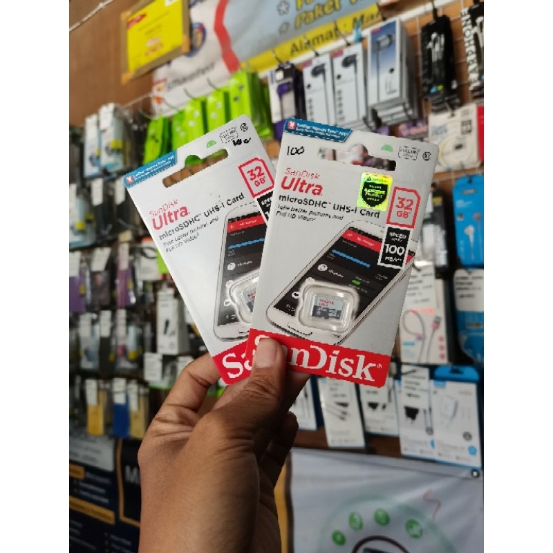 memori sandisk ultra 32GB original microsd