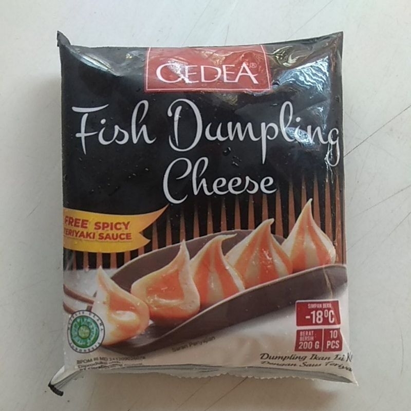 

CEDEA fish dumpling cheese 200g