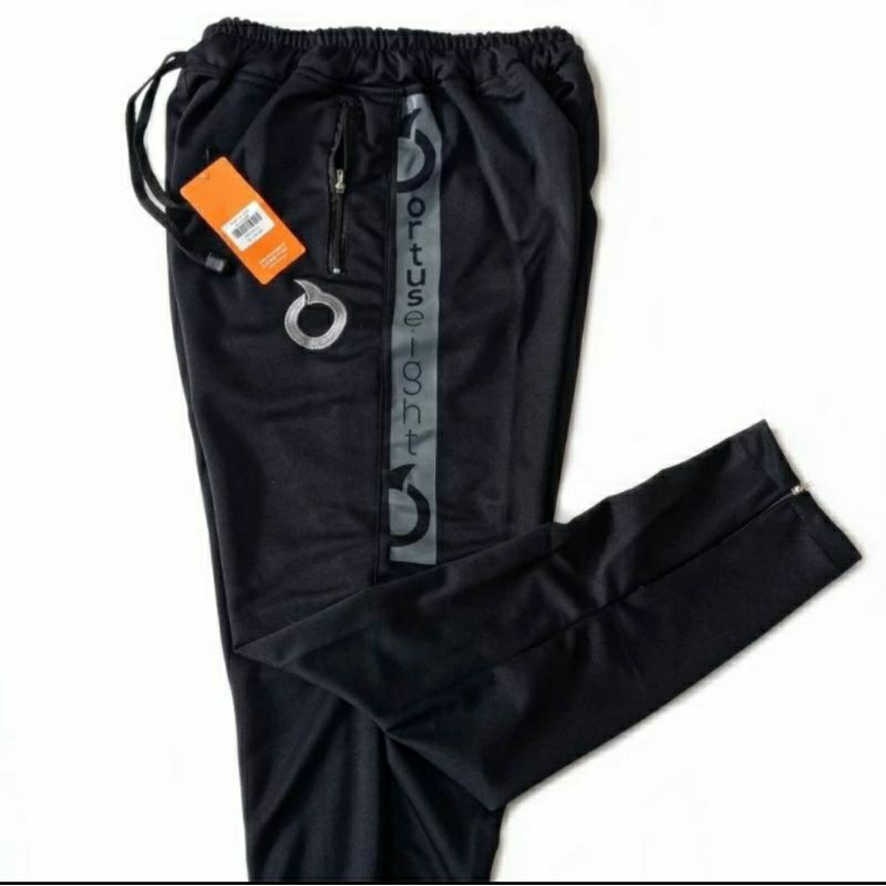 Grosir Trackpants Ortus Abu & Celana Olahraga Pria Wanita panjang / Training Ortuseight - Sweatpants