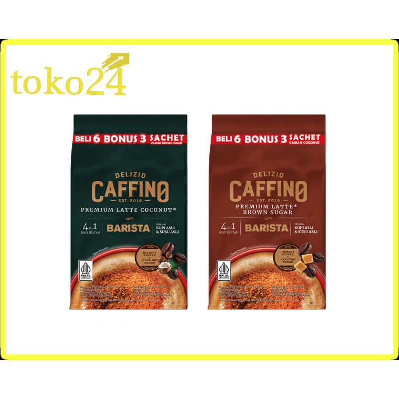 

Caffino Barista Premium Latte Pouch 9's