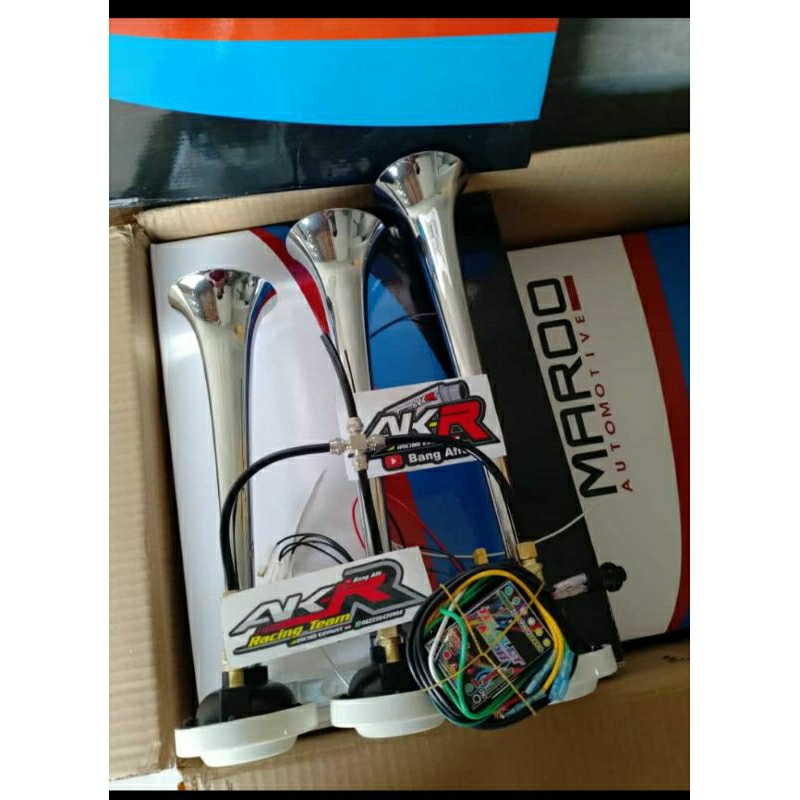 Klakson 17 nada telolet nada basuri 17 nada klakson telolet 12/24 volt