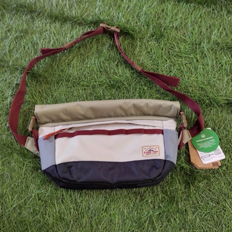 TAS SLEMPANG EIGER1989 WEEKENDER SHOULDER ROLTOP ORIGINAL