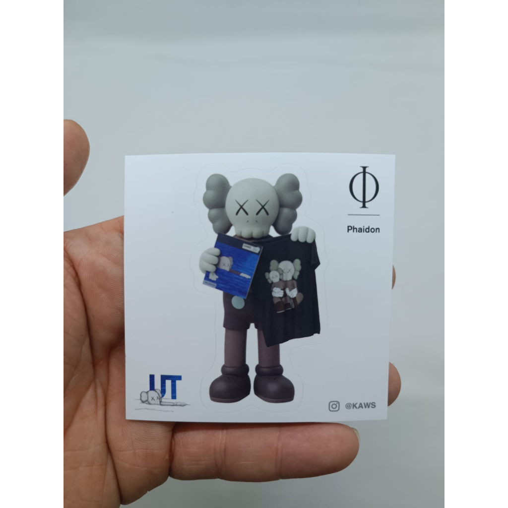 

UNIQLO UT x KAWS exclusive 2023 Phaidon LIMITED 'NOT FOR SALE' STICKER