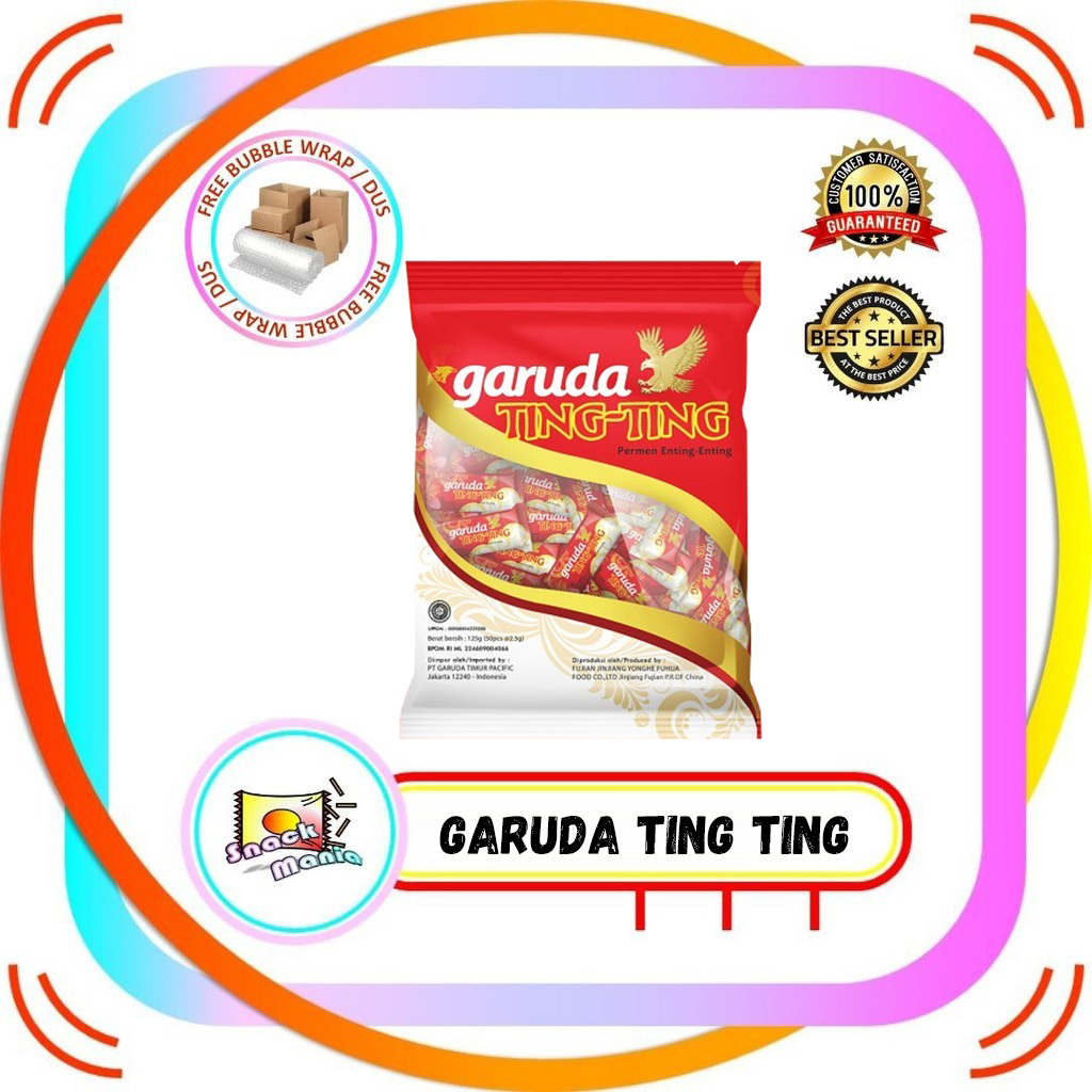 

Garuda Ting Ting 125 gr Permen Enting Enting Kacang