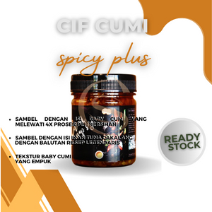 

[Ciferfood] Cif Cumi Spicy Plus - 150gram