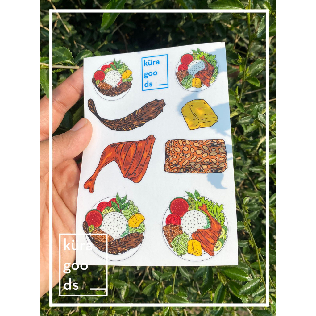 

Sticker Pack Lalapan Ayam Pecel Lele | Stiker Set Aesthetic Estetik Makanan Sunda Jawa Indonesia A5 Pecel Ayam Sayur Lalapan Indonesian Food Cuisine Stiker HP iPad Nintendo DS Stiker Motor Mobil Helm