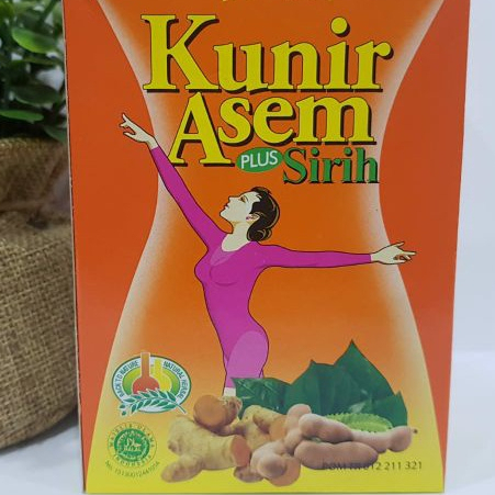 

TERMURAH JAMU KUNIR ASEM/KUNYIT ASEM PLUS SIRIH - ( ISI 5 SACHET )