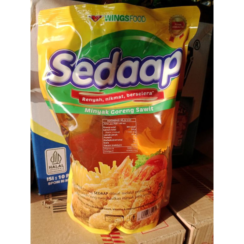 

MINYAK SEDAP 2 LITER/MINYAK KEMASAN 2 LITER