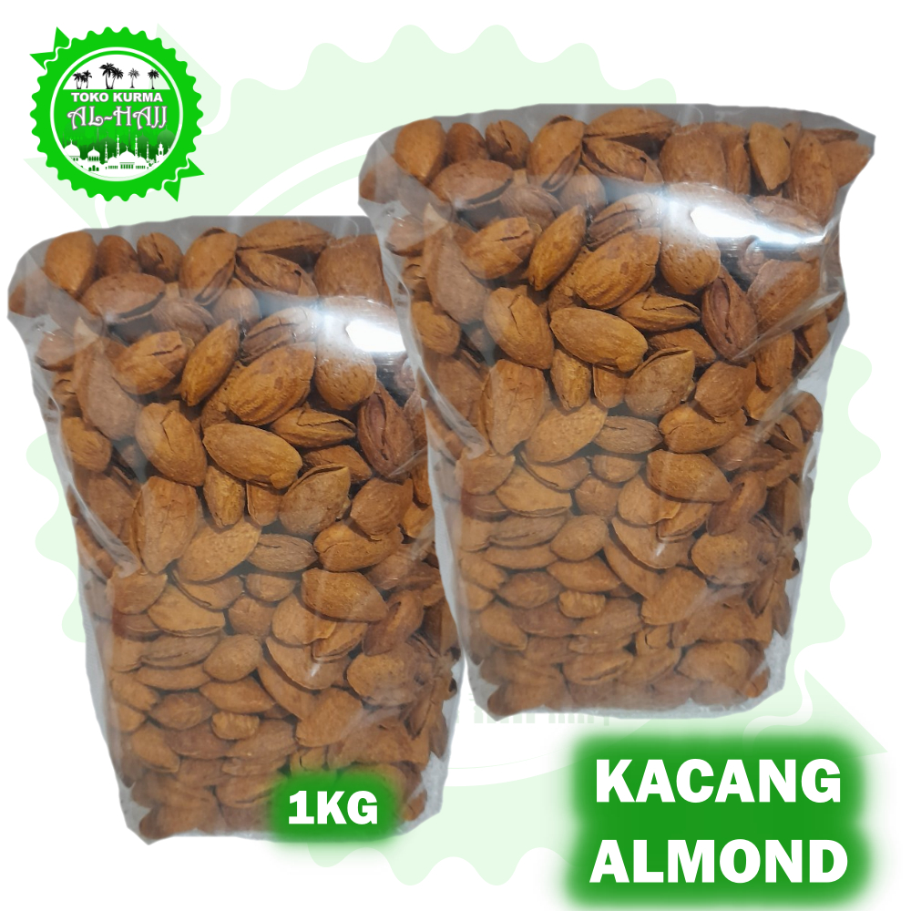 

KACANG ALMOND 1KG/MANIS GURIH /HAJI DAN UMROH