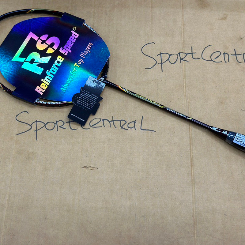 RAKET BULUTANGKIS REINFORCE SPEED RS SUPER POWER 700 LASER KOMPLIT