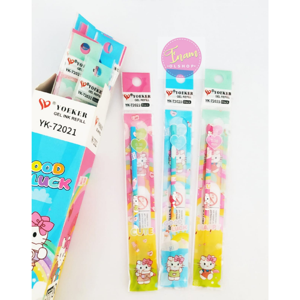 

Yoeker Refill Pen Gel Hellokitty YK-72021 1Pcs