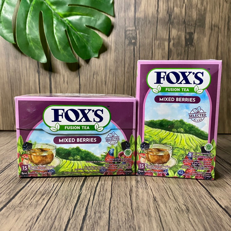 Fox’s Fusion Tea Mixed Berries 25gr