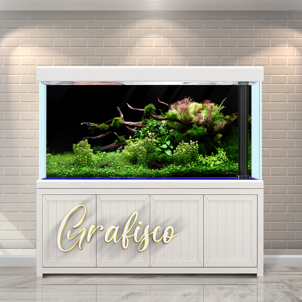 Background Aquarium, Stiker Aquarium , Wallpaper Aquarium, Aquascape, Stiker Aquarium Belakang