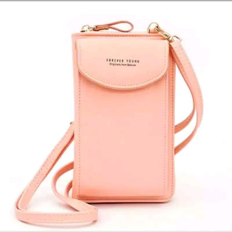 Dompet Wanita Pocket Tempat HP Bisa Jadi Tas Selempang Wanita