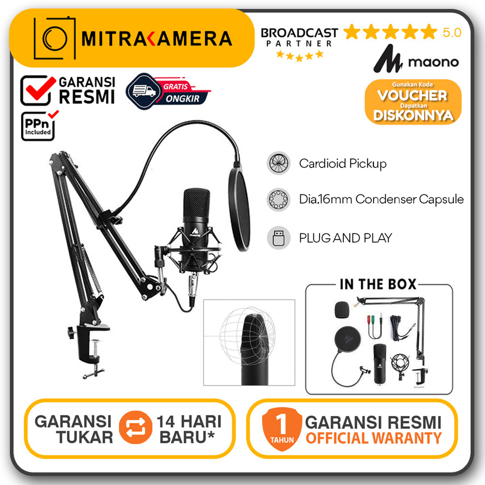 Maono A03 Mic Condensor Garansi Resmi