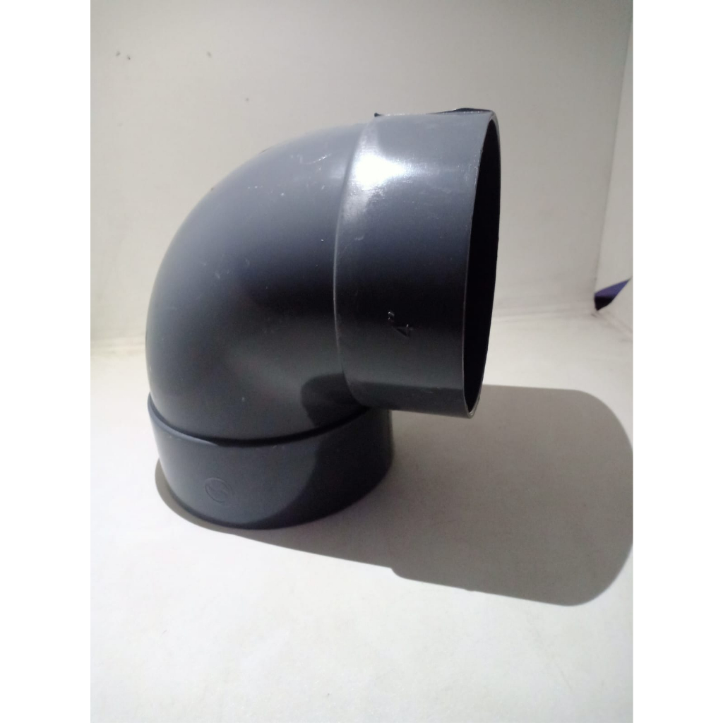 Elbow 4" atau keni atau knee atau L PVC 4 inch