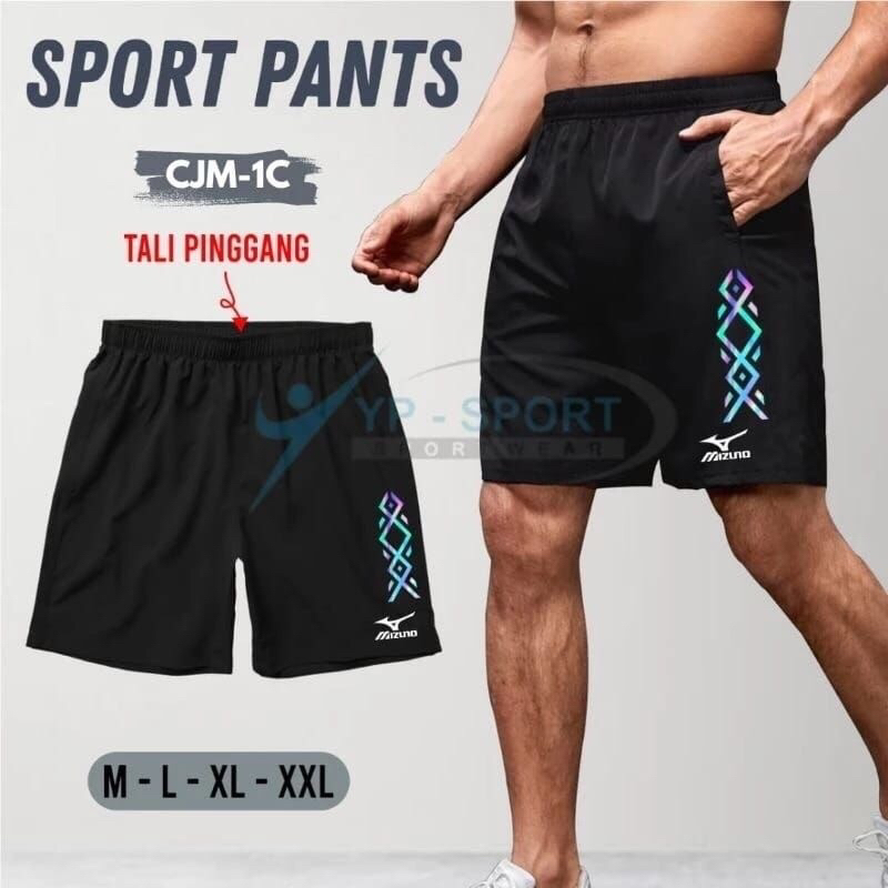 Celana pendek bawahan Voli Mizuno celana kolor Logo DTF terbaru bawahan pria