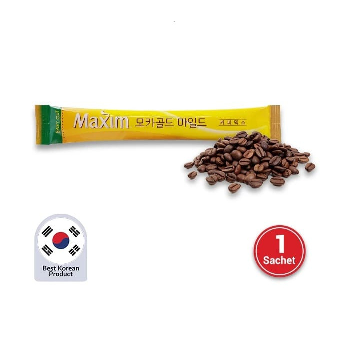 

Maxim Mocca Gold Coffee Mix / Kopi Moka Korea 1 Sachet