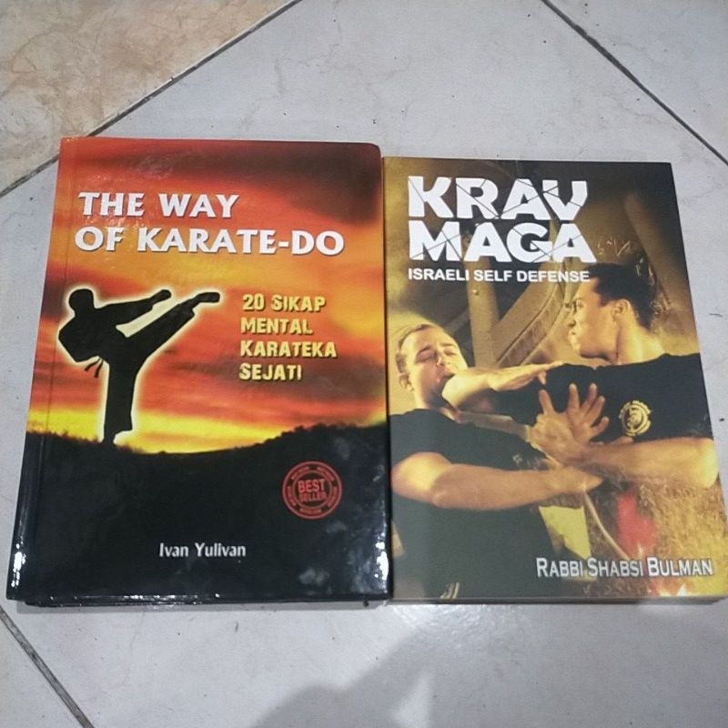 BUKU OLAHRAGA / OLAH RAGA / BELADIRI / ORIGINAL / KRAV MAGA / KARATE / ISRAEL SELF DEFENSE