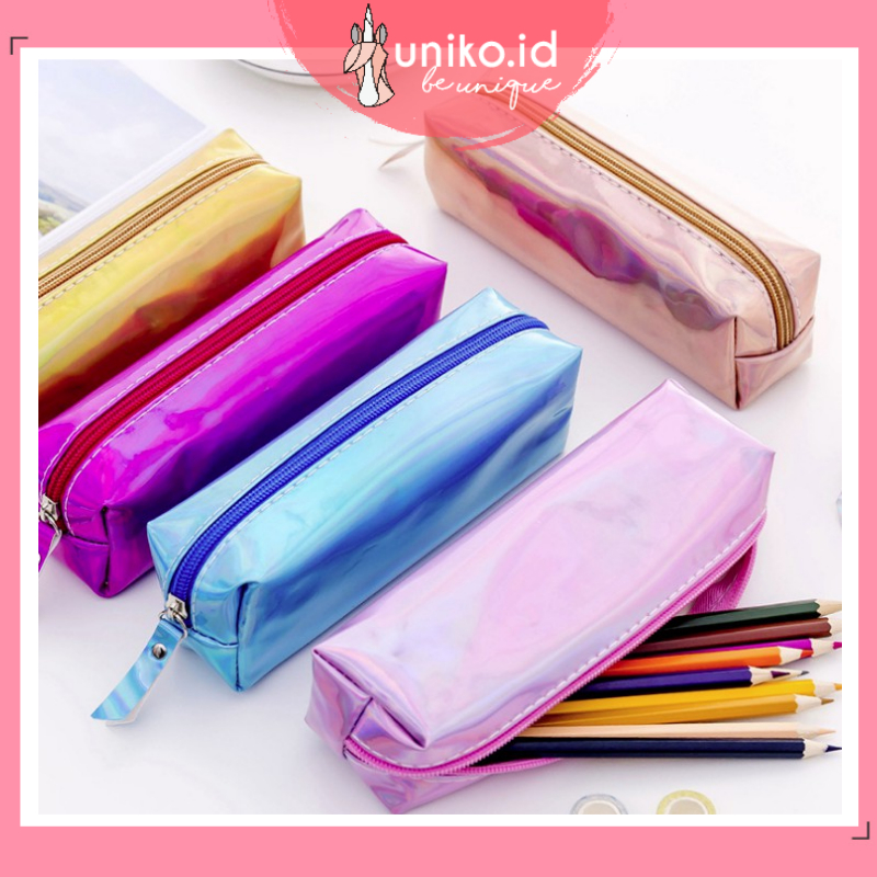 

UNIKO.ID TEMPAT PENSIL HOLOGRAM - TEMPAT PENSIL BACIS HOLOGRAM COLOR - CASE HOLOGRAM PC025