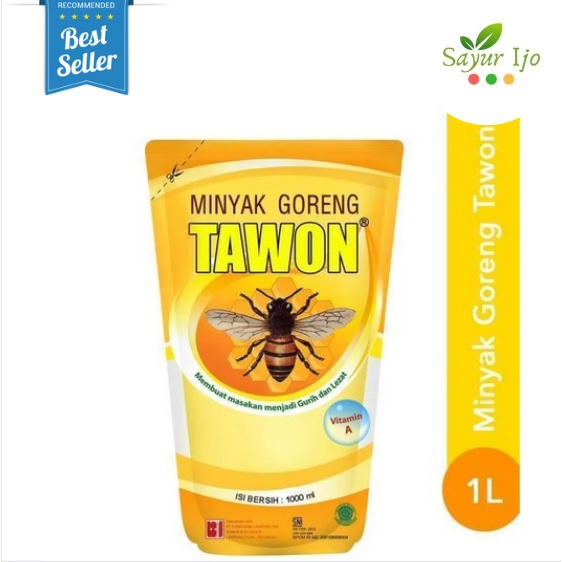 

Minyak Goreng Sawit Tawon 1 Liter / Pouch Palm Cooking Oil Premium
