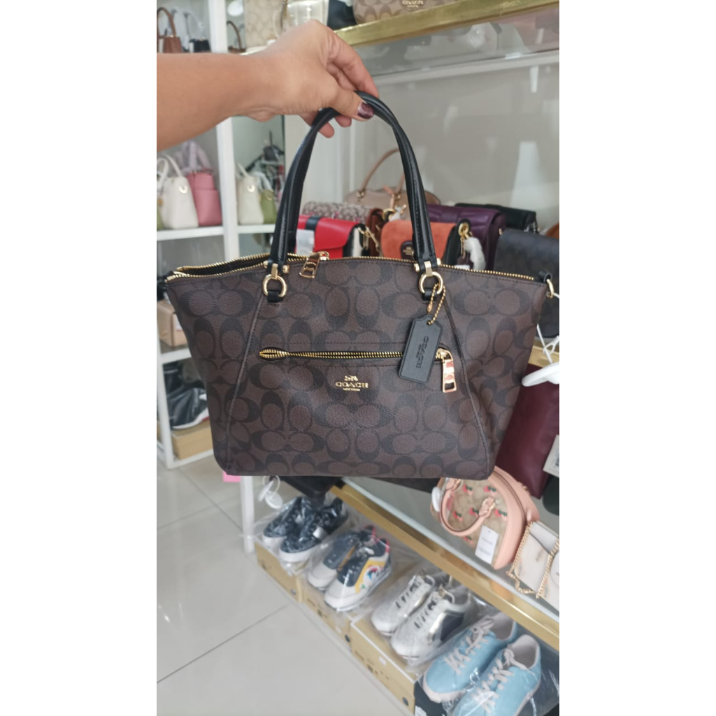 Coach Prairie sign Brown Black F79998
