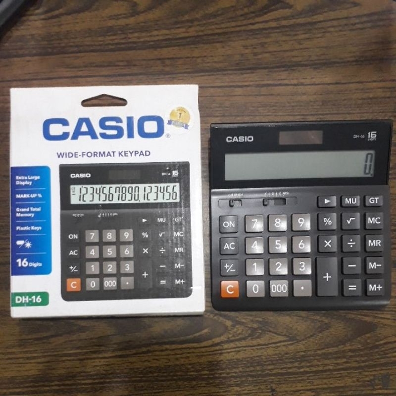 

KALKULATOR DH-16-BK : CASIO
