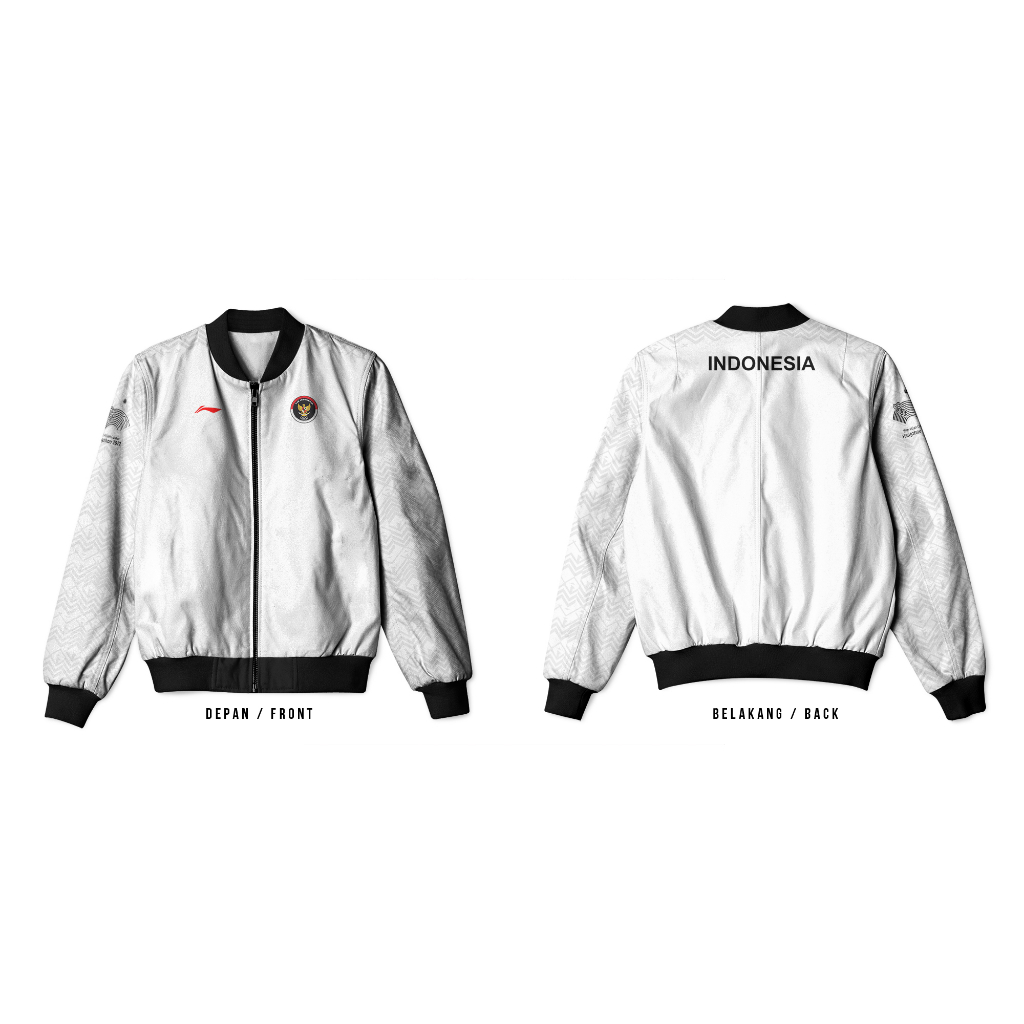 Jaket Hoodie Pria Asian Games Tim Indonesia Jaket Fullprint Asian Games Hangzhou 2022 Asian Games Ch