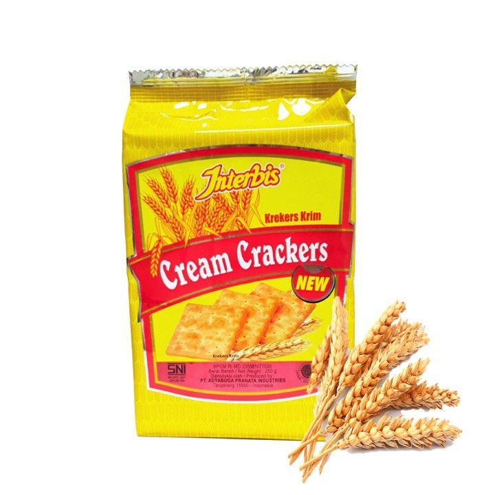 

INTERBIS CREAM CRACKERS 220 GRAM