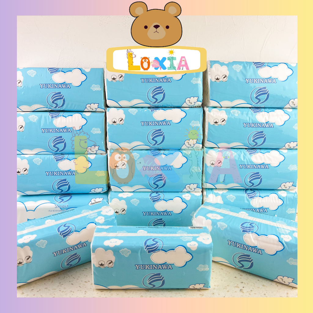 ⭐️Loxia⭐️ Tisu Tissue Yukinawa 200 Sheets 2ply Murah Harga Grosir / Tisu Yukinawa / Tisu Wajah Yukin