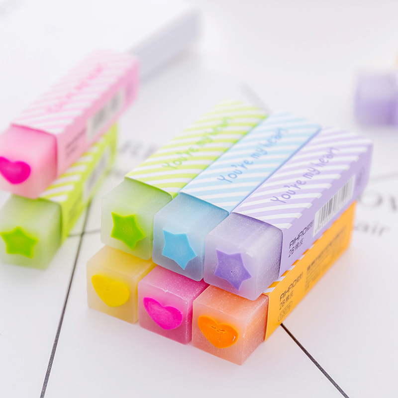 

Eraser/Penghapus warna model Star Love