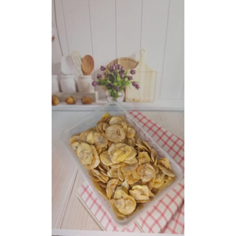 

Kripik pisang Tiramisu Lava 250gr