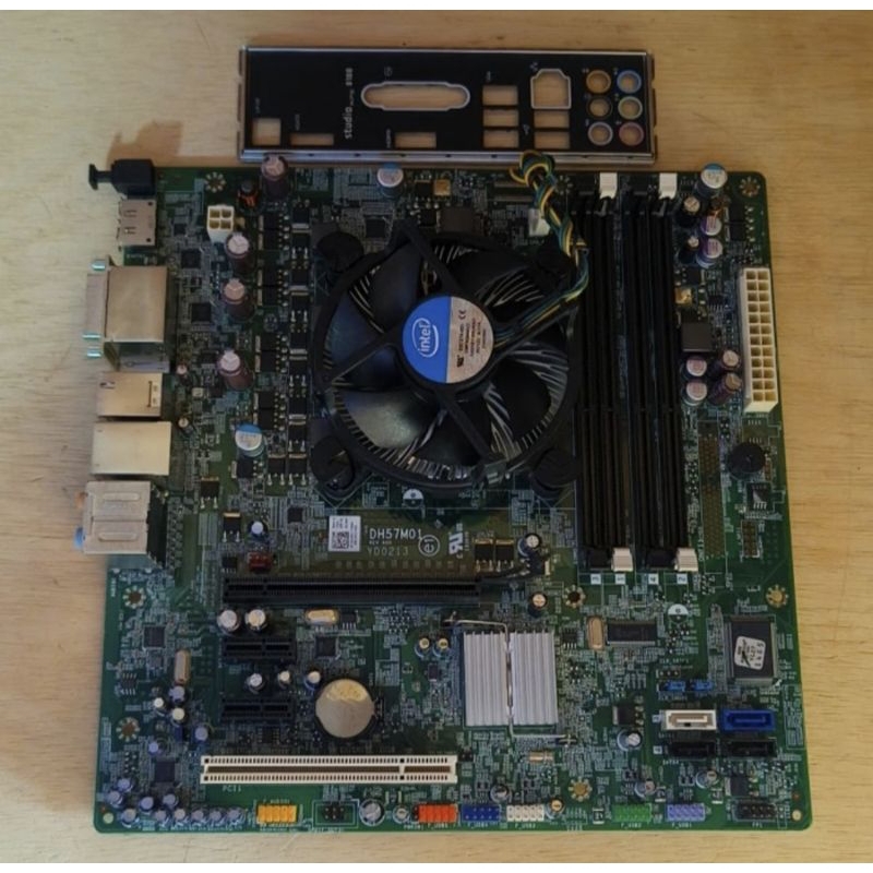PAKET CORE i5 750 QUAD CORE DAN MOBO DELL H57 DDR3 DAN FAN INTEL