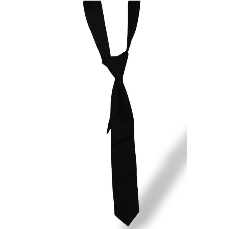 DASI OSPEK FORMAL DEWASA PRIA/WANITA POLOS HITAM NON PEREKAT