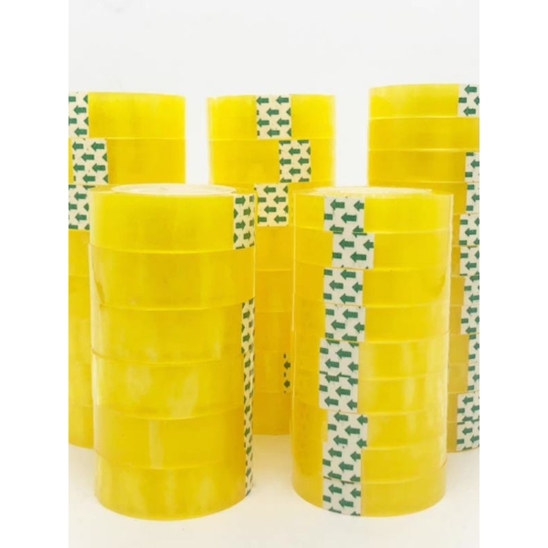 

HARGA PCS ISOLASI KECIL UKURAN 1 X 30 M LEM BUKET KADO WRAPPING