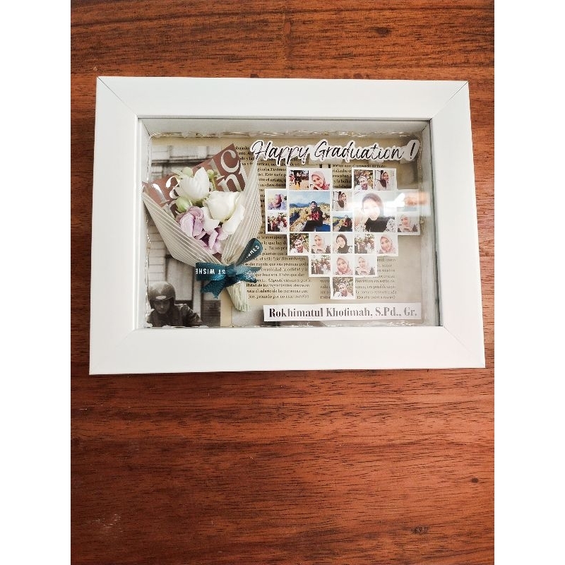 Gift 3D frame LED kado awet