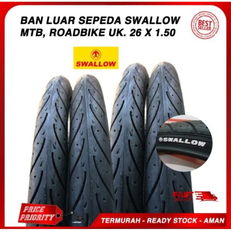 BAN LUAR SEPEDA UKURAN 26 X 1.50 MTB