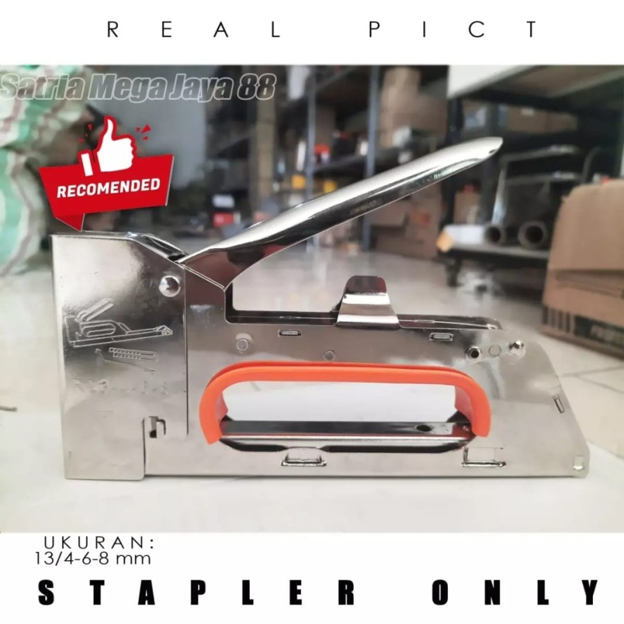 

PROMO TERMURAH !! HAND STAPLES GUN 3in1 GUN TACKER 4-14MM BELTER R23 RAPIDE STAPLES TEMBAK MANUAL TANGAN Stationery READY JUGA REFIL ISI 6 DAN 8MM
