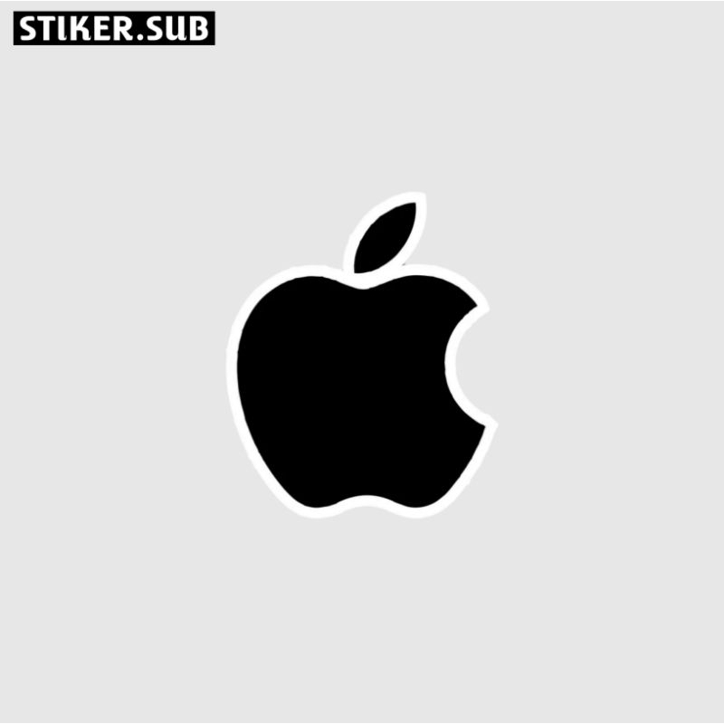 

stiker sticker logo Apple