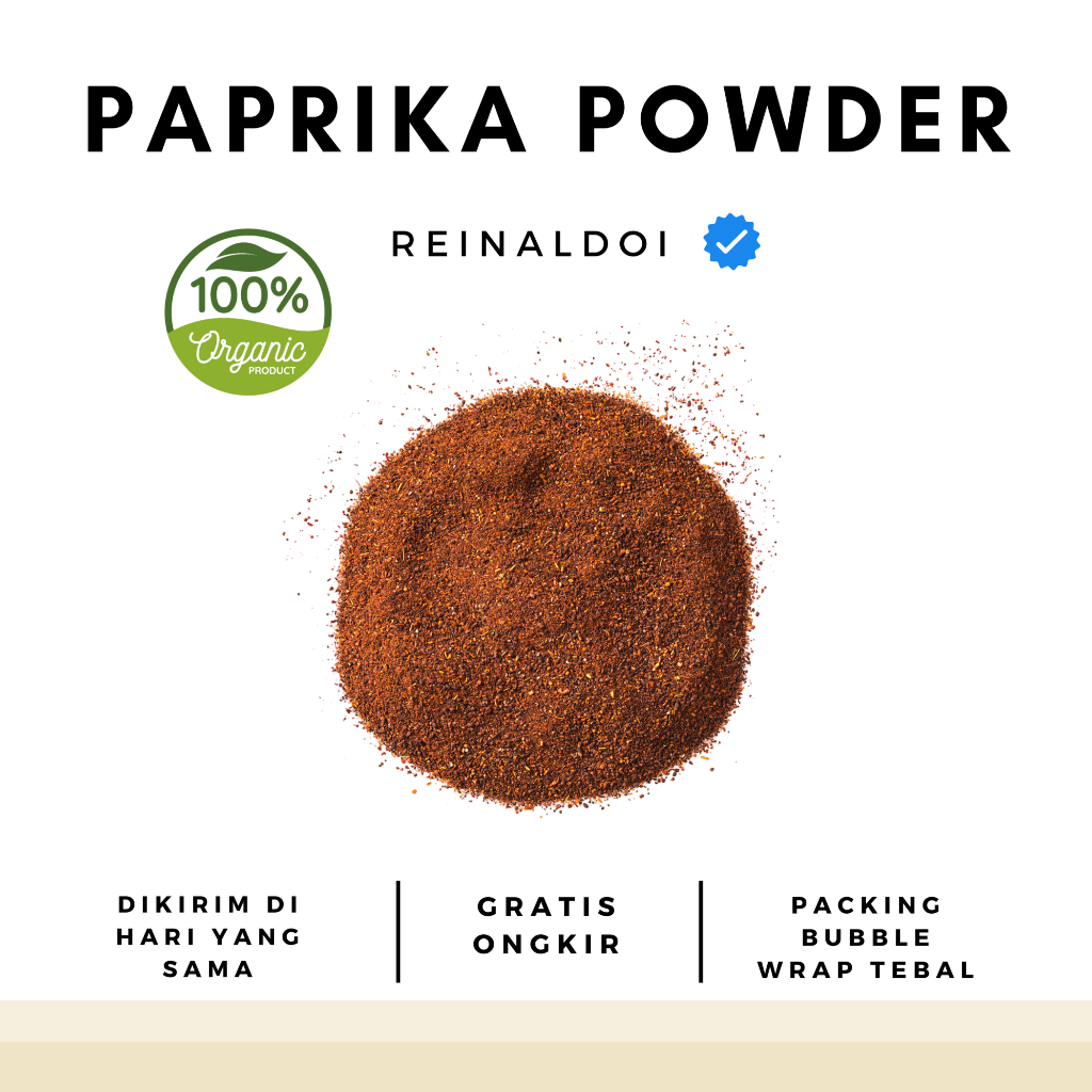

Paprika Bubuk Red Pepper Powder Rempah 100 GR