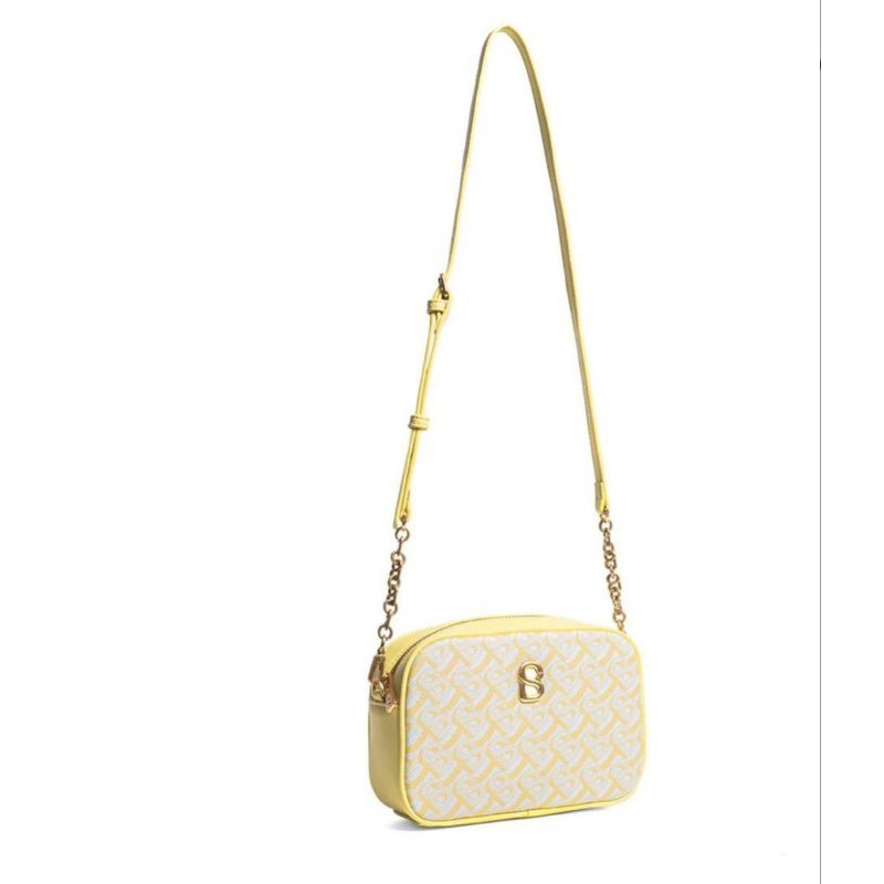 BUTTONSCARVES BIMU CROSSBODY BAG LEMON