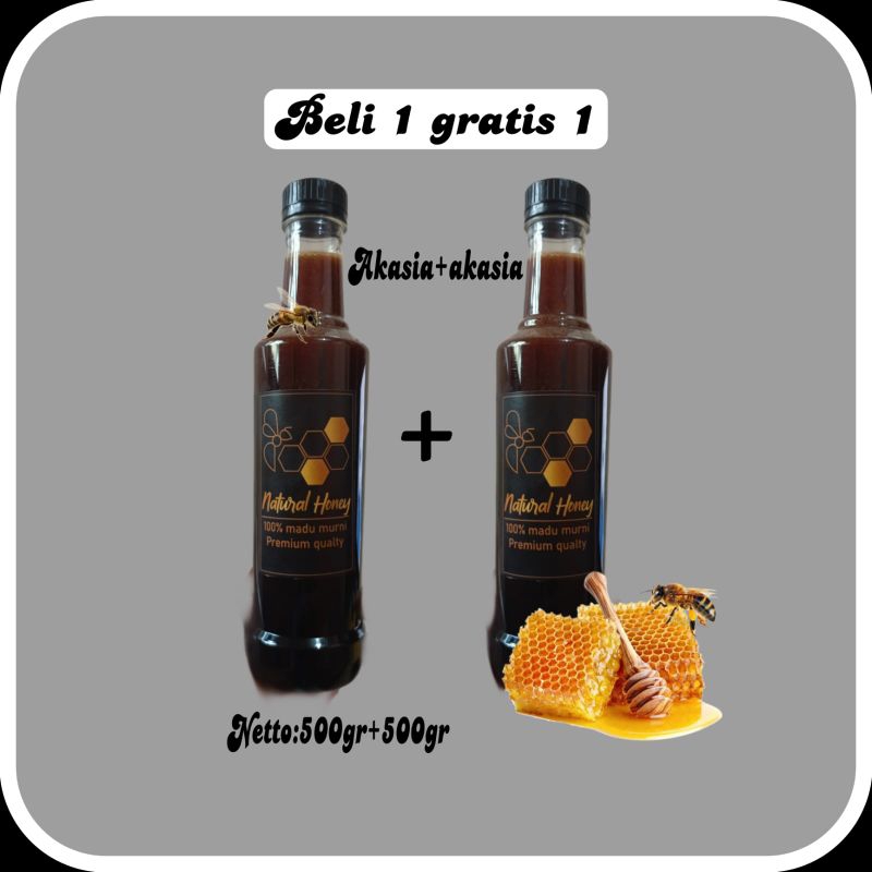 

Madu Akasia Beli 1 gratis 1