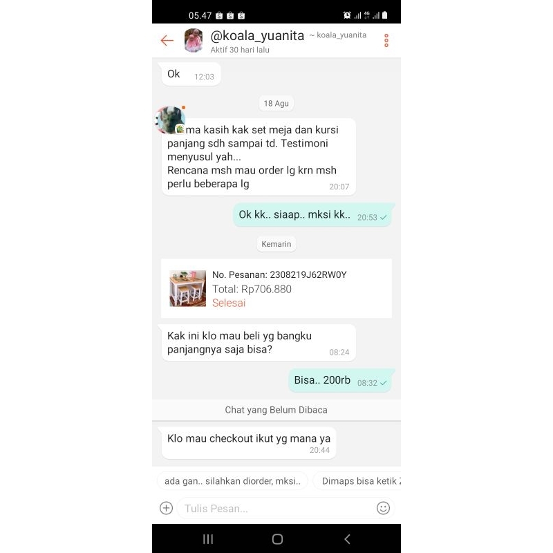 Bangku panjang Full kayu jati belanda