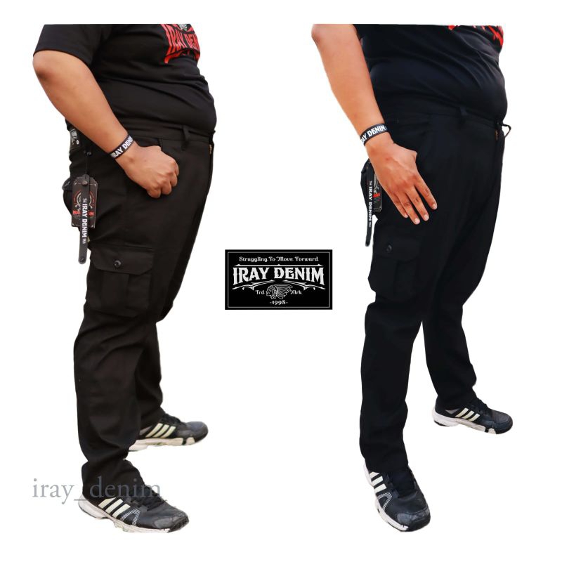 Celana kargo Pria Jumbo Oversize Big size