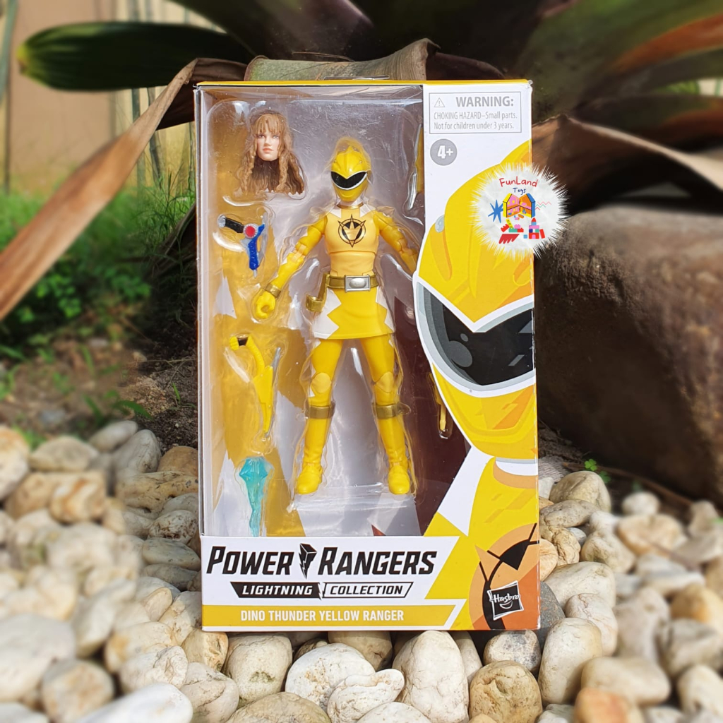 Power Rangers Lightning Collection Dino Thunder Yellow Ranger