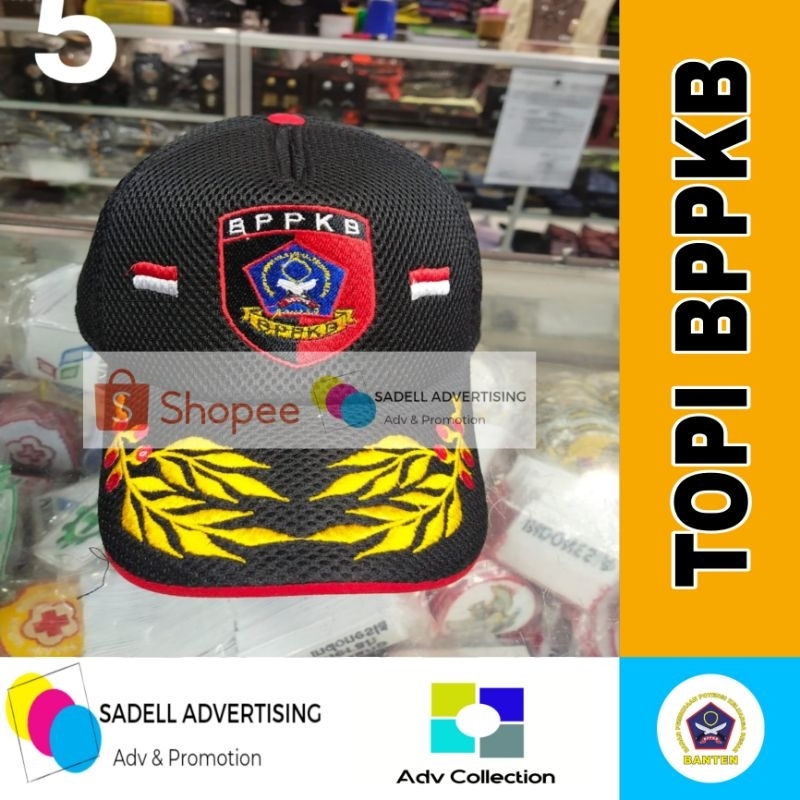 Topi Bppkb Topi Ormas Bppkb Banten Hitam
