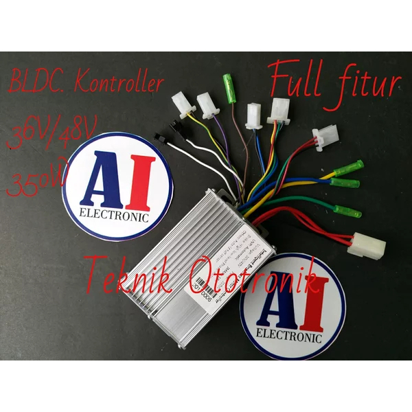 Brushless kontroller Bldc motor 350W High Quality Full Fitur Sepeda listrik selis